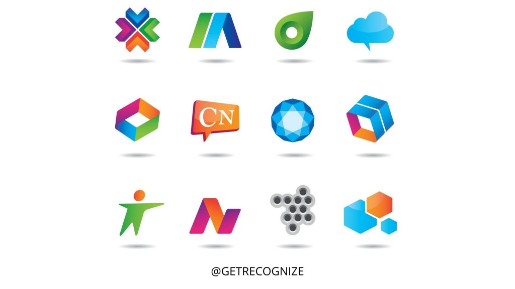 abstract logo marks